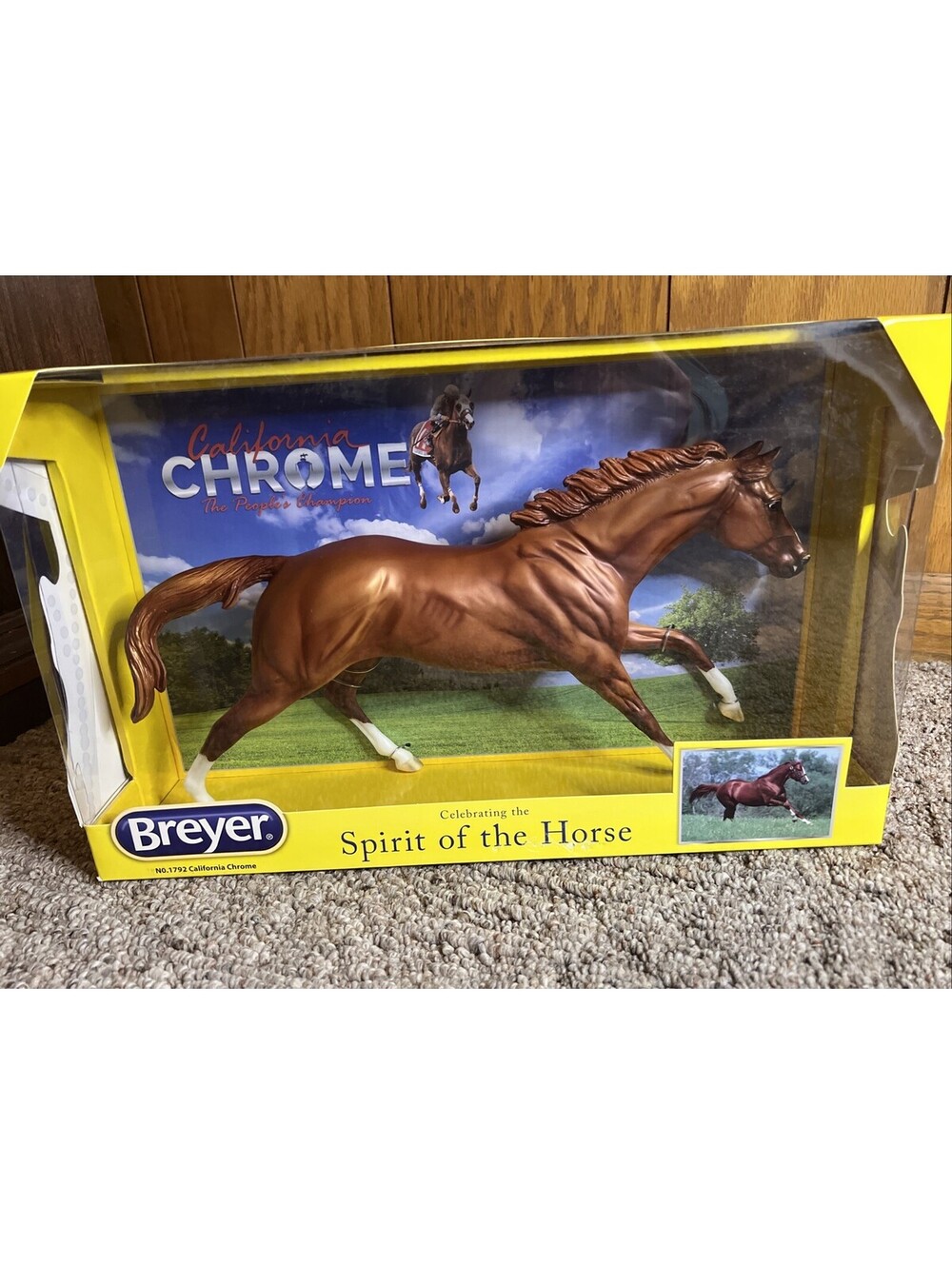 Breyer New in Box California Chrome Chestnut Cigar Mold NIB 1792 Thoroughbred